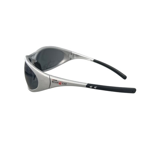 Echo Bearcat Safety Sunglasses Silver Frame Gray Lens UV Protection Outdoor NEW - Picture 3 of 9